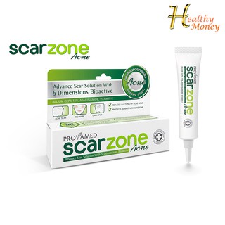 PROVAMED Scarzone Acne โปรวาเมด สการ์โซน แอคเน่ ลดการอักเสบและรอยแดงสิว ขนาด 10 กรัม