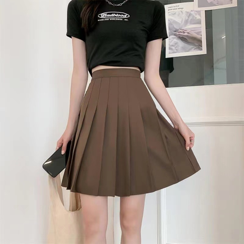 ลดล้างสต็อก⚡️กระโปรงเทนนิสยาว 18 นิ้ว(อ่านรายละเอียดก่อนสั่งซื้อ🙏🏻) มี4สี กระโปรงเทนนิสเอวสูง - รูปที่ 7