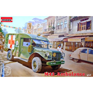 Roden Model Kit 1/35 RO811 M43 ¾ ton 4x4 Ambulance truck