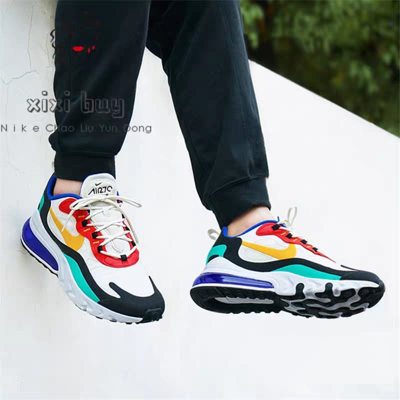 nike air max 270 react women's multicolor