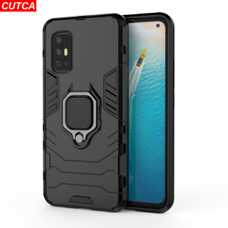 VIVO V19 S1 Pro Z1 Pro VIVO Y11 Y12 Y15 Y17 Y19 เคสโทรศัพท์มือถือพร้อมแหวนเหล็กสําหรับรถยนต์