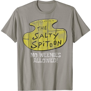 เสื้อยืด ลาย Nickelodeon Spongebob Salty Spitoon