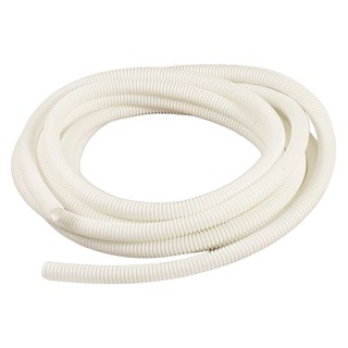 ท่ออ่อนลายลูกฟูก ELEKTRA 16 มม. 5 ม. สีขาว ท่ออ่อน ELEKTRA เหมาะสำหรับงานเดินสายไฟ สามารถใช้งานได้ทั้งภายในและภายนอก เพื