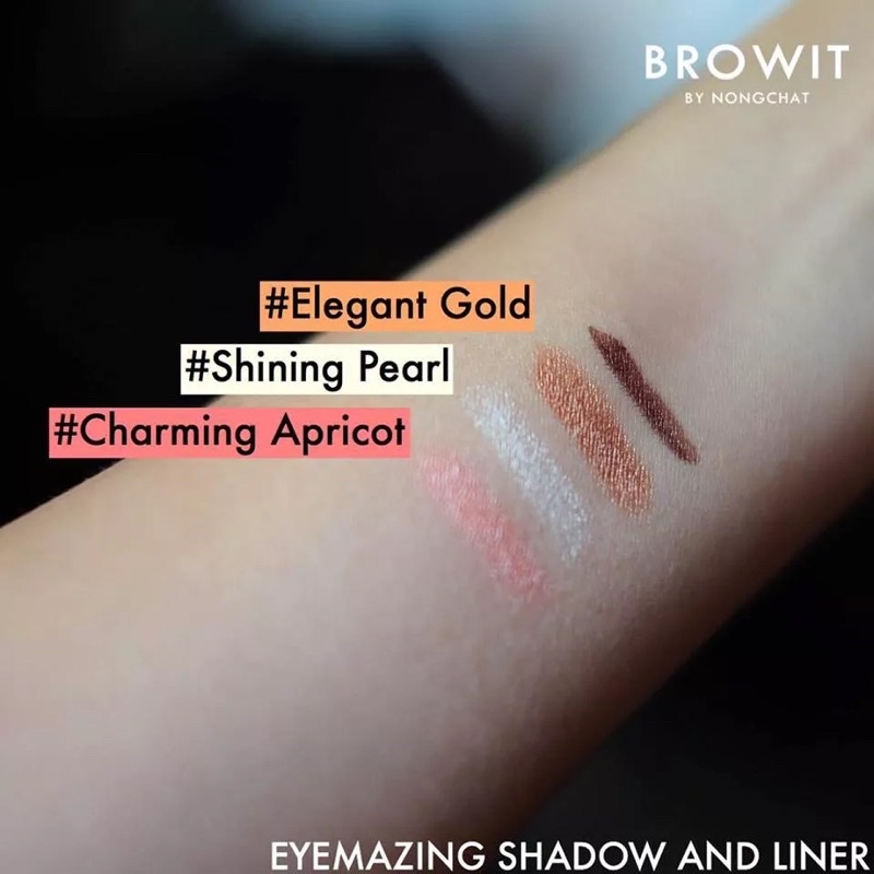Browit Eyemazing Shadow and Liner  น้องฉัตร อายไลน์เนอร์น้องฉัตร [ของแท้100%] - รูปที่ 6