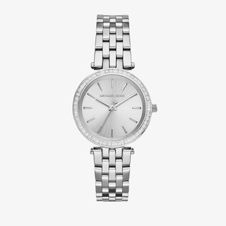 MICHAEL KORS นาฬิกาข้อมือผู้หญิง รุ่น MK3364 Petite Darci Silver Dial Steel - Silver