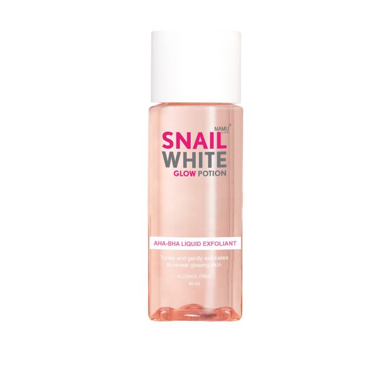 [ขนาดพกพา] Namu life Toner Snail White Glow Potion 50 ml.โทนเนอร์ สเนลไวท์ ของแท้