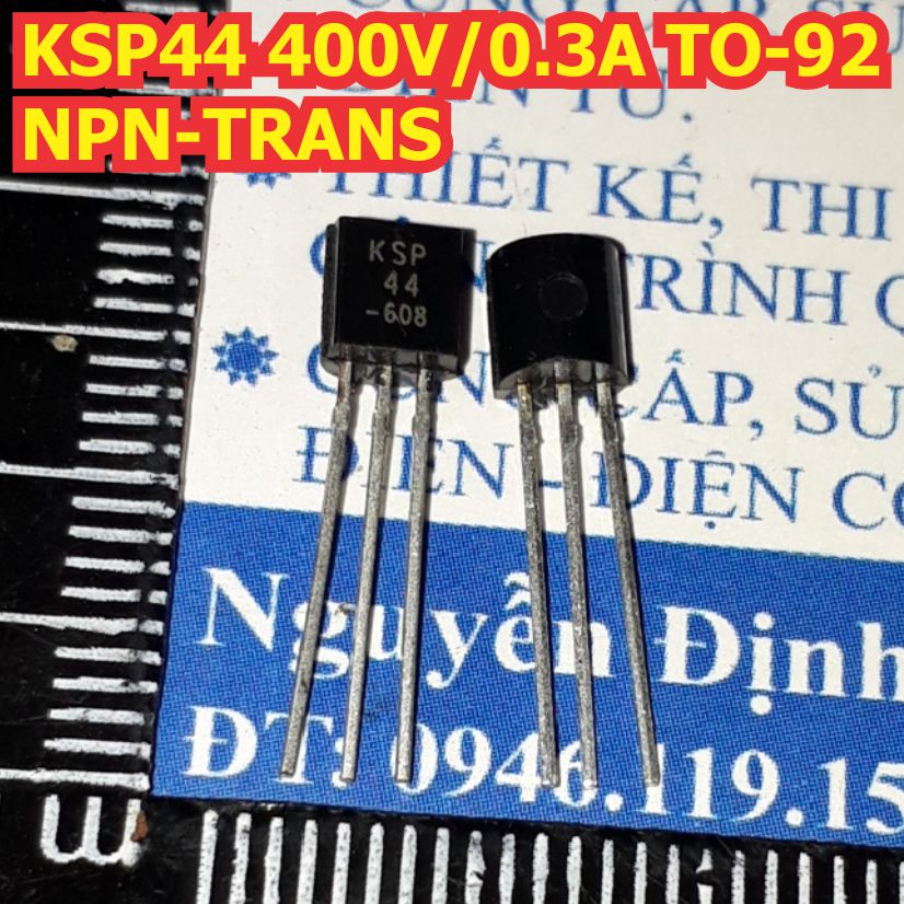 20 ชิ้น KSP44 KSP 44 400V 0.3A TO-92 NPN TRANSISTOR PLAY kde1557