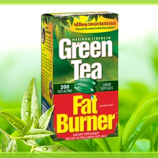 (Exp:08/2024)Green Tea Fat Burner มี200เม็ด สำหรับสาวรักหุ่นดี