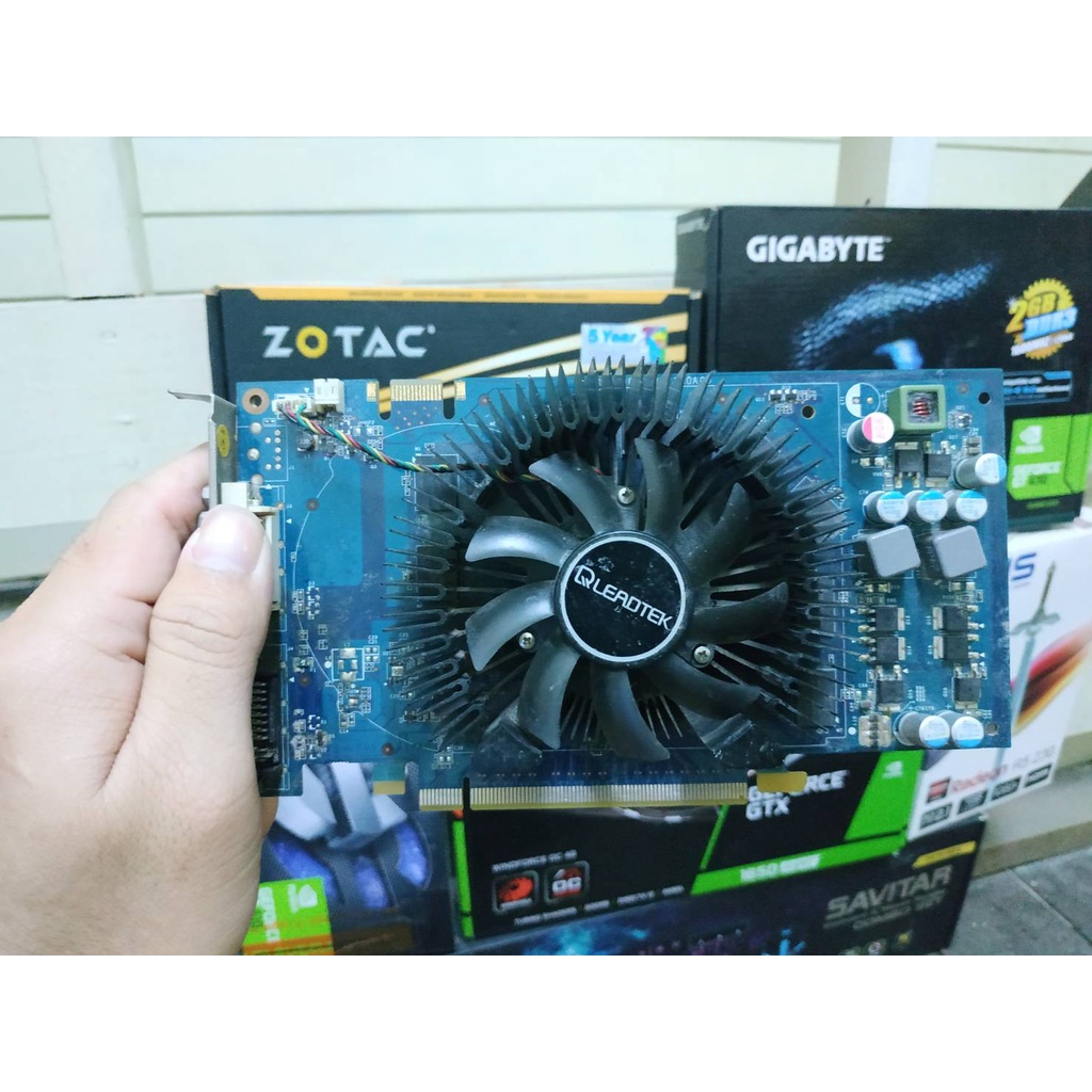 🔥🔥🔥การ์ดจอ Leadtek 9800GT 512MB 256Bit (ของหายาก แรงสูสี Gt630)🔥🔥🔥