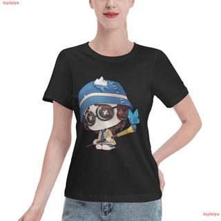 loylaiya เสื้อผู้หญิง Identity V เสื้อยืดเกมมิ่ง เกมสยองขวัญ สยองขวัญเอาชีวิตรอด Helena Adams Identity V Tshirts Womens