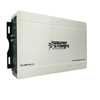 เพาเวอร์แอมป์ติดรถยนต์แรงๆดีๆ SOUND STORM รุ่น SS-AMP160.15 CLASS D 1000w