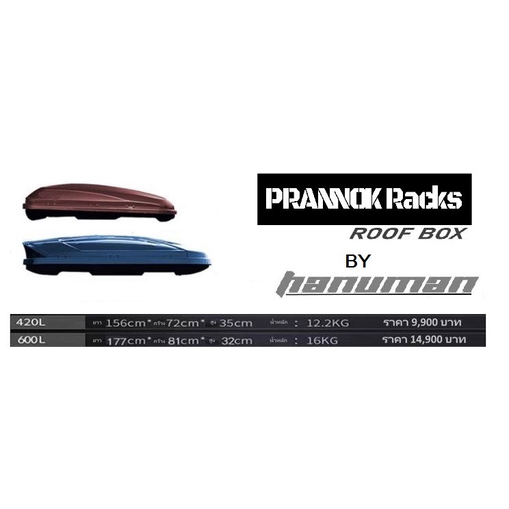 PrannokRacks RoofBox By Hanuman