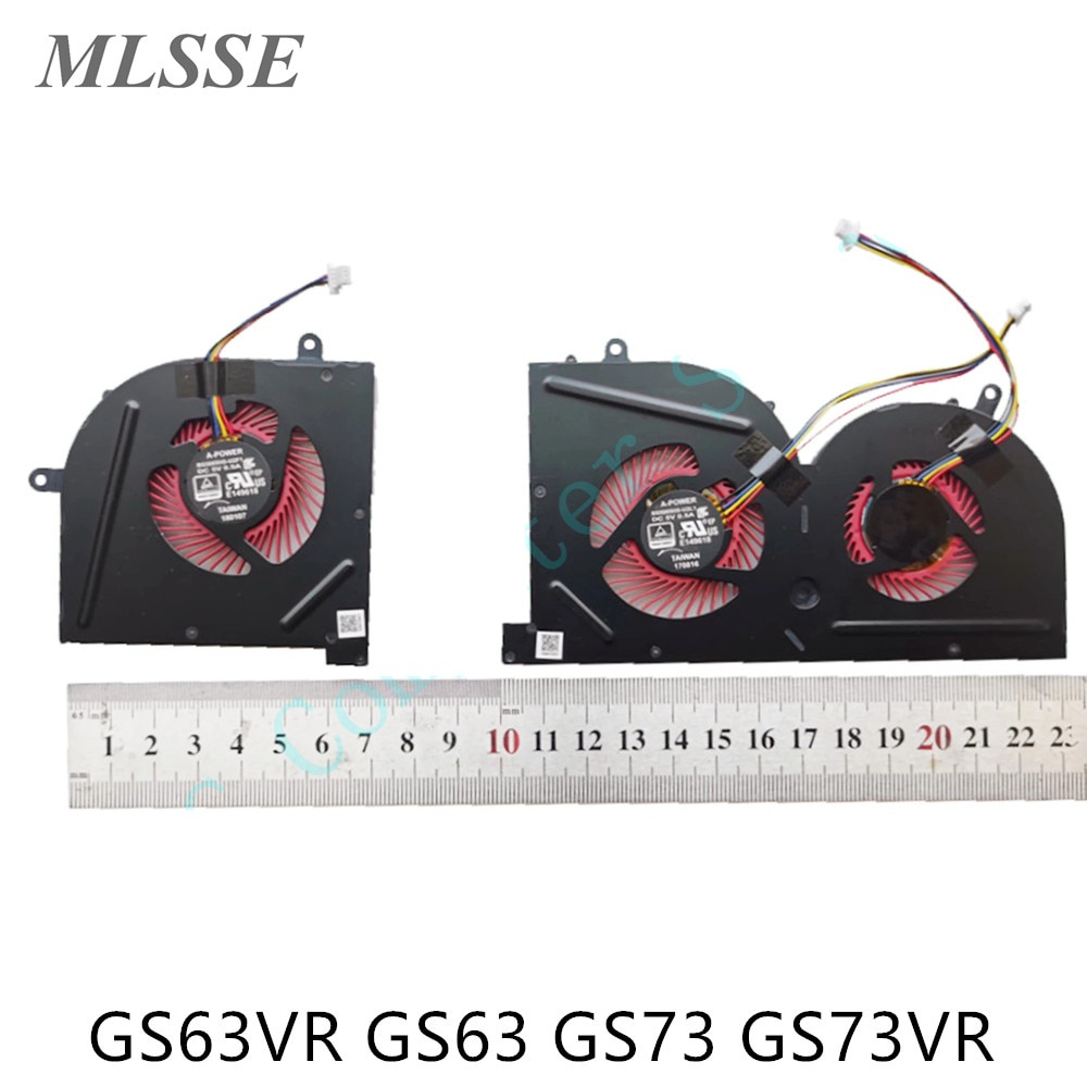 ใหม่สําหรับ MSI แล็ปท็อป Cpu พัดลมระบายความร้อน GS63VR GS63 GS73 GS73VR MS-17B1 Stealth Pro CPU BS50