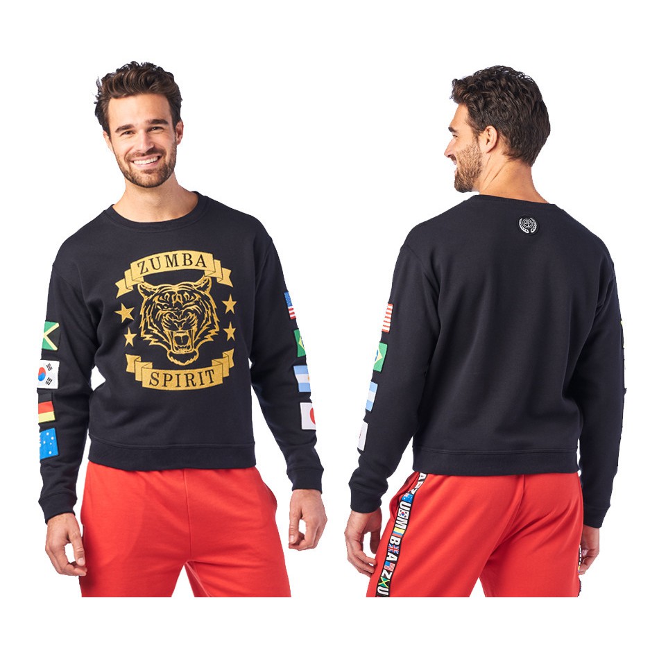 Zumba Wear : Zumba Spirit Sweatshirt (เสื้อแขนยาวออกกำลังกายซุมบ้า)
