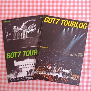 GOT7 Tourlog อัลบั้ม DYE เล่มเปล่า Photo Essay