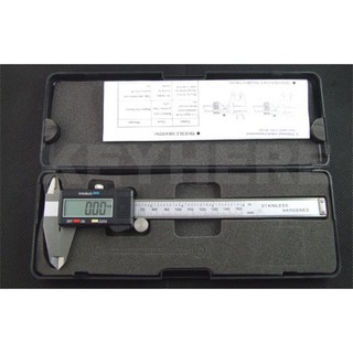 เวอร์เนียร์  6นิ้ว เวอร์เนียร์ดิจิตอล เวอร์เนียคาลิปเปอร์ CALIPER VERNIER GAUGE MICROMETER 6"