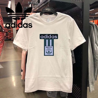 แขนสั้น Adidas% ไซส์ใหญ่ 3Xl ผ้านิ่มถูกสุด -467230 เสื้อยืดคอกลมผ้าฝ้าย