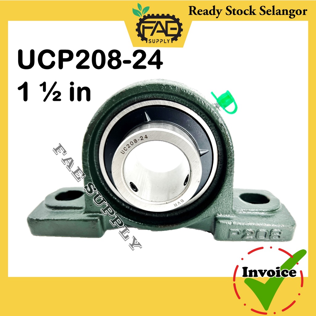 Ucp 208-24 UCP208-24 1 1/2 นิ้วแบริ่ง Pillow Block Heavy duty