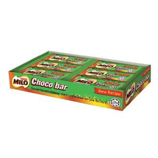 MILO CHOCO BAR ไมโล ช็อกโกบาร์ ขนาด 6กรัม/แท่ง แพ็คละ12แท่ง ช็อคโกแลต Chocolate