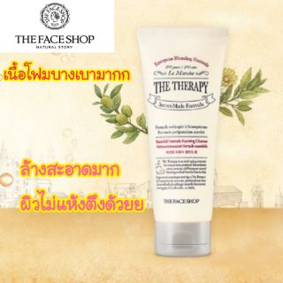 โฟมล้างหน้า The face shop THE THERAPY ESSENTIAL FORMULA CLEANSING FOAM