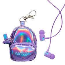 Smiggle earbuds หูฟัง พวงกุญแจเป้จิ๋ว