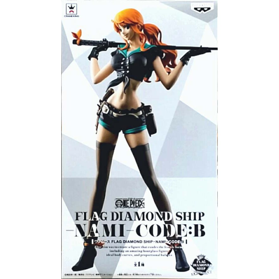 Onepiece FLAG DIAMOND SHIP NAMI CODE B