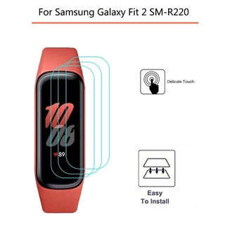 ฟิล์มกันรอยหน้าจอ แบบนิ่ม สําหรับ Samsung Galaxy Fit 2 SM-R220