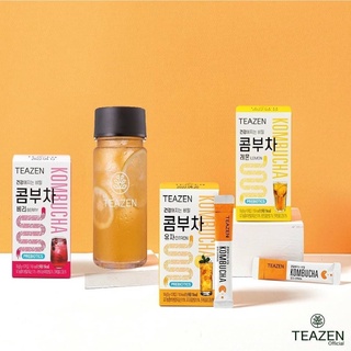 ชา Teazen Kombucha ขนาด 1 กล่อง 10 ซอง