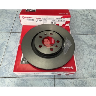 09 7012 11 จานเบรค ล้อ F (ยี่ห้อ BREMBO) รุ่น HC UV VOLK SWAGEN Golf IV V, Beetle ปี1996-2003