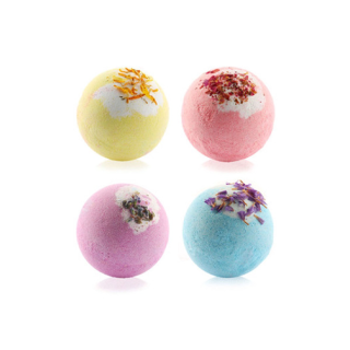 บาธบอม bath bomb bubble bath สบู่แช่ตัว สบู่ทำสปา กลิ่นดอกไม้ อโรม่า