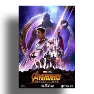 Avengers Infinitywar movie poster