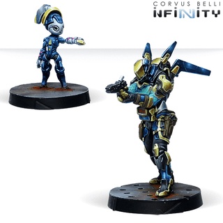 INFINITY O-12 - Delta Unit (Doctor &amp; Yudbot-B) - Cyberpolice CodeOne N4 Model Pack