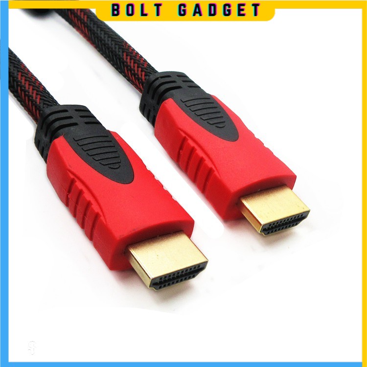 🔥 HDMI to HDMI 🔥 Cable Adapter 1.5M 3M 5M 10M Black / Red