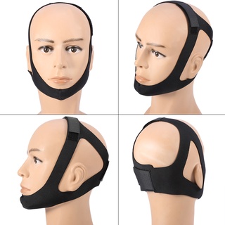 [ลดล้างสต๊อก]Health &amp; beauty Home Stop Snoring Chin Strap Anti Snore Belt Apnea Jaw Support Solution Sleep