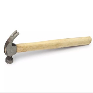 ค้อนหงอน ด้ามไม้ หัวเหล็ก Hammer wooden hand