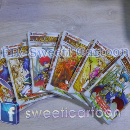 หนังสือการ์ตูน Fire emblem ศึกอภินิหารข้ามพิภพ 6 เล่มจบ จากผู้วาด ได ตะลุยแดนเวทย์มนต์