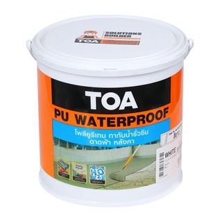 FREE HOME โพลียูรีเทนทากันน้ำรั่วซึม TOA 4 กก. สีเทา วัสดุประสาน วัสดุอุดรอยรั่ว กันรั่ว กันซึม