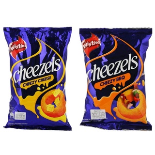 🇲🇾 Cheezels ชีเซลขนมข้าวโพดวงแหวนอบกรอบ (รสชีส, บาบีคิว) ขนาด 60​ กรัม