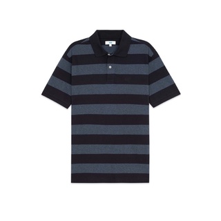 AIIZ (เอ ทู แซด) - เสื้อโปโลแขนสั้น ลายทาง  Striped Polo Shirts