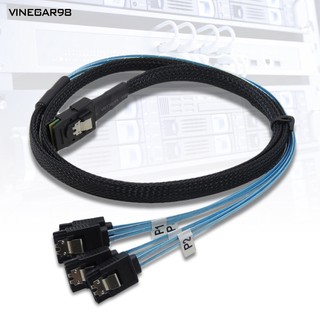 สายเคเบิลเชื่อมต่อข้อมูล vine sas 36 p sff - 8087 แปลงฮาร์ดดิสก์ sata 7p