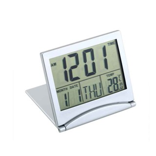 TOPFIRE LCD Display Calendar Alarm Clock Desk Digital Thermometer Cover Flexible Desk