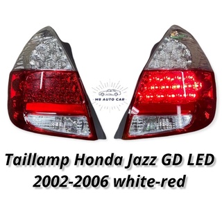 ไฟท้าย jazz gd led 2002 2003 2004 2005 2006 ไฟท้ายแต่ง HONDA JAZZ GD LED 2002-2006 taillamp honda jazz gd led depo