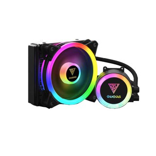 CPU LIQUID COOLER Gamdias Chione E2A 120R RGB CPU Liquid Cooler (CHIONE E1A-120R) รับประกันศูนย์3ปี #พัดลมซีพียู