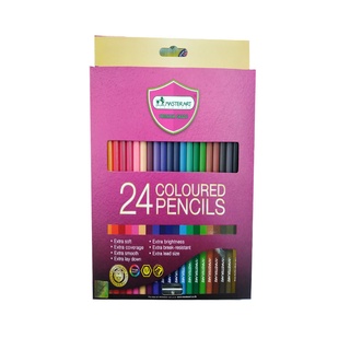 สีไม้ masterart 24 สี แบบยาว