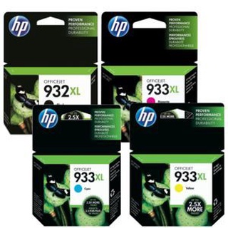 ตลับหมึก HP 932 XL + 933 XL - BK C M Y 4สี 1ชุด