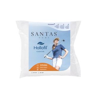 SANTAS หมอนอิง รุ่น DACRON® HOLLOFIL ขนาด 16x16 นิ้ว แถมฟรีปลอกหมอนคละสีคละลาย