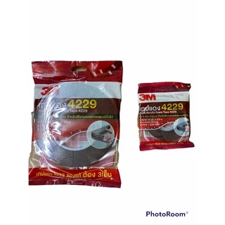 เทปโฟม 2 หน้าออโต้อะคริลิค 4229 3M แท้ **แพคเกจใหม่** ขนาด (12 มม. X 2.5 ม.) (10 มม. x 7 ม.) (12 มม. X 10 ม.) bonus