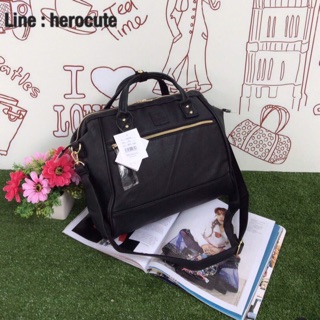  WAY PU LEATHER BOSTON BAG ส่งฟรีEMS