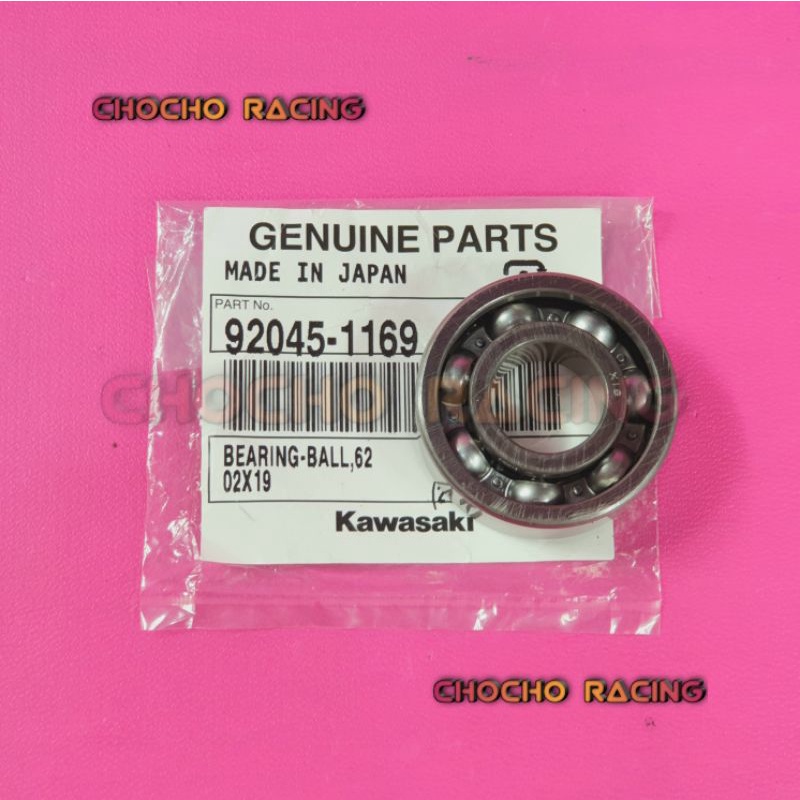 MESIN (M9) BEARING BERING LAKER LAHER ENGINE LOWER RATIO RIGHT 6202 NINJA 150 R RL SS RR OLD NEW ZX 