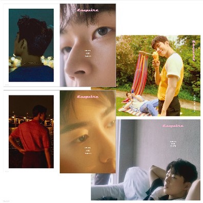 ESQUIRE _August Special Edition<Dear My Star : Son Woo-hyun X Kim Kang-min Photo Collection>_[Compos